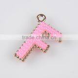Korean Magnetic Crystal Words Brooch Pin Wholesale Plastic Brooch thumbnail-2