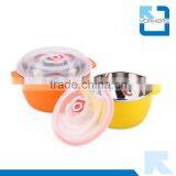 201 Korean Stainless Steel Salad Bowl & Fruit Bowl With Lid thumbnail-1