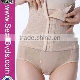 Women Latex Rubber Waist Training Cincher Underbust Corset Body Shaper Shapewear thumbnail-1