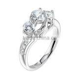 Pure Silver Wedding Womens Rings thumbnail-2