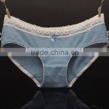 A310 Hot Sale Lace Bow Mature Women Underwear 2015 thumbnail-1