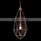 05.4 Bowls Glass Chandelier Crystal Stones Bird Cage thumbnail-4