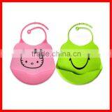 FDA LFGB Approved Silicone Baby Bandana Bibs thumbnail-1
