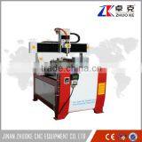 Professional 4 Axis Advertising CNC Router Machine For Wood Acrylic Aluminum ZK-6090 600*900MM Of DSP Offline Control System