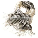 cotton stripes scarves