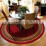 High Quality 100% Cotton Round Braided Rug With Water Proof thumbnail-1