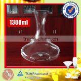 Food grade high white glass bulk glass decanter 1800ml