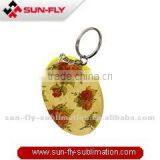 Sublimation Keychain/ Promotion Keychain/ Printable Keychain/ Advertisment Keychain/ Plastic Keychain/ Customized Keychain