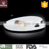 H6890 wholesale chaozhou factory oem white serving platters ceramic