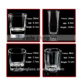 wholesale Clear Glass Tumbler & water cup & & Whiskey cup & Tableware