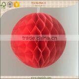 Wedding Decoration Tissue Paper Hanging Centerpiece Honeycomb Flowers