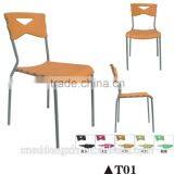 New Design Plastic Chairs/ Leisure Chair/Colourful Dining Chairs T01 thumbnail-1