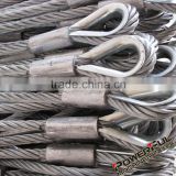 High Quality Non Twisting Flexible stainless steel wire rope sling for Sale from Manufacturer