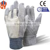 Japanese Cow Split Leather Industrial Hand Gloves for Construction Work