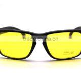 Hot New Black Frame Yellow Lens Night Safety Sports Sunglasses thumbnail-1