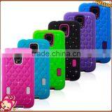 Wholesale Silicone Glitter Diamante Case for Samsung s5