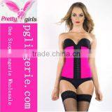 Colorful Latex Waist Training Cincher Corsets thumbnail-4