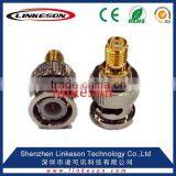 BNC Male to SMA Female 50 Ohm Copper Connector