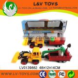 Hot-selling friction car toy bulldozer farm tractor price for sale