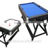 Hot Selling 7' Modern Stylish 2 in 1 Multi Games Table With Factory Promotion. Air Hockey Table, Pool Table.