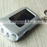 Solar Key Chain 3 LED Flashlight Solar Flashlight thumbnail-1