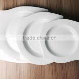 9'' wedding dinning rotating perfert design ceramic porcelain dinner plate stock