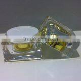 Luxury Square Shape Acrylic Cosmetic Jar Empty Cosmetic Container thumbnail-3