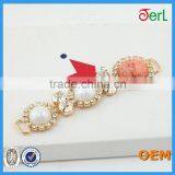 High Quality Crystal Rhinestone Shoe Accessory Shoe Buckle for Lady Shoes thumbnail-6