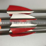 2016 Hunting carbon arrow shaft, carbon fiber arrow, arrow vanes