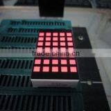 1.2" 5x7 Square Dot Red Color Dot Matrix LED Display