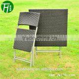 Outdoor Table Folding Rattan Cafe Table thumbnail-4