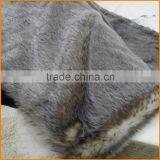 Mink Faux Fur Throw Luxury Plush Blanket in Brown Taupe thumbnail-5