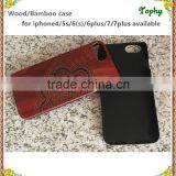 Mobile Phone Genuine Bamboo Wood PC Back Cover Case For iPhones models