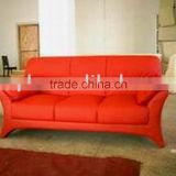 fashional red leather sofa