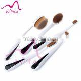 Oval Tooth Brush Foundation Makeup Brushes 5pcs Powder Brush thumbnail-2