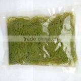 Organic Health Food Konjac Spinach Spaghetti With Gluten Free,fat Free, Sugar Free