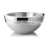 Designer Double Wall Stainless Steel Bowl Insulated thumbnail-2
