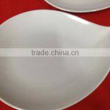 Malaysia Made Peach Shape Melamine Dinner Plate thumbnail-2