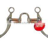 Stainless Steel Horse Western Bit of Correction Mouth With Copper Barrels(Type-065)