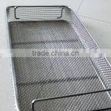Wholesale Fancy Stainless Steel 430 Metal Wire Mesh Home Kitchen Bread Basket thumbnail-3