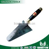 Wooden Handle With Metal End Rivet Cement Bricklaying Trowel