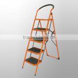 Household 5 Steps Steel Folding Step Ladders Loft Ladders Manufacturer thumbnail-1