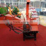 CE Approved Tractor PTO Driven Wood Chipper With Hydraulic Feeding thumbnail-1