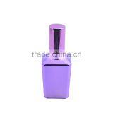 Unique Square Shaped 15ml Empty Mini Screw Top Refillable Perfume Spray Glass Bottle With Aluminum Atomizer thumbnail-4