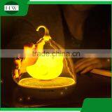Plastic Decorative Cartoon Bird Portable Hanging Usb Rechargeable Led Study Reading Desk Table Night Light Lamp thumbnail-2