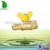 Butterfly Mini Brass Ball Valve Male X Barb thumbnail-1