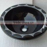 NEW JET BLACK MARBLE SINKS thumbnail-1