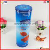 Top Grade Round Wine Gift Metal Tin Can thumbnail-2