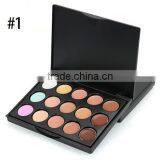 15-color Concealer Softening Concealer Quilt Ointment / Concealer Blonde Blanket Black and White Eye thumbnail-2
