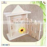 Unique House Style Fence Door Wooden Key Box thumbnail-2
